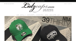 Desktop Screenshot of lidzcaps.com